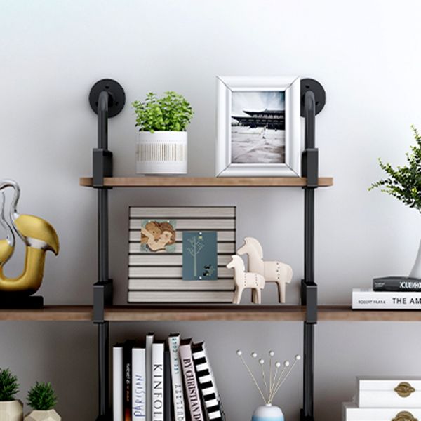 7.87"W Bookshelf Industrial Style Wall Mounted Bookcase for Home Study Room Clearhalo 'Bookcases' 'furn' 'furn_bookcases' 'Furniture' 'Office Furniture' 1200x1200_bf4541ab-e63e-4087-88b0-1f07372afab8