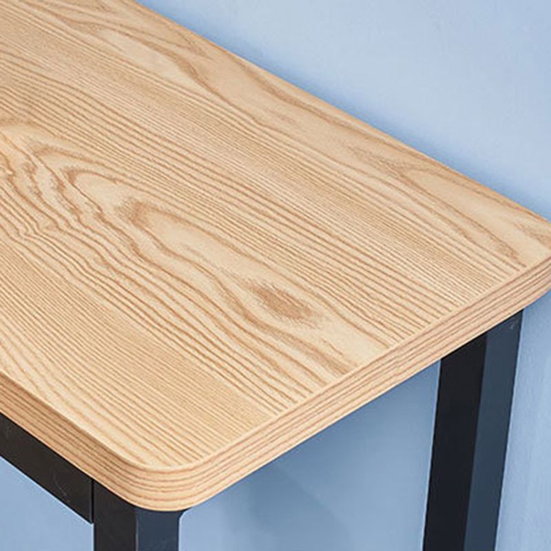 Industrial 1/2/3/5 Pieces Solid Wood Bar Table Set Fixed Counter Set for Home Use Clearhalo 'Bar Furniture' 'furn' 'furn_home_bar_bar_sets' 'Furniture' 'Home Bars & Bar Sets' 'home_bar_bar_sets' 'Kitchen & Dining Furniture' 1200x1200_bf49528f-2266-498a-9f33-159df45f9593