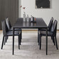 Contemporary Dinette Table Rectangle Stone Dining Room Table for Dining Room Clearhalo 'Dining Tables & Seating' 'Dining Tables' 'dining_table' 'furn' 'furn_dining_table' 'Furniture' 'Kitchen & Dining Furniture' 1200x1200_bf4ab519-e5c8-4e69-aa6c-bce6d4bb48fb