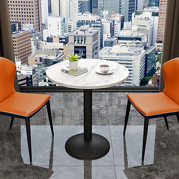 Traditional Luxury Dining Table Round Stone Dining Site Table,23.6"L x 23.6"W x 29.1"H Clearhalo ' dining_table' 'Dining Tables & Seating' 'Dining Tables' 'furn' 'furn_dining_table' 'Furniture' 'furniture_dining_table' 'Kitchen & Dining Furniture' 'kitchen&dining_furn' 'kitchen' 'kitchen_dining_table' 1200x1200_bf4c0cd7-3898-4c0e-b17d-9813bb361467