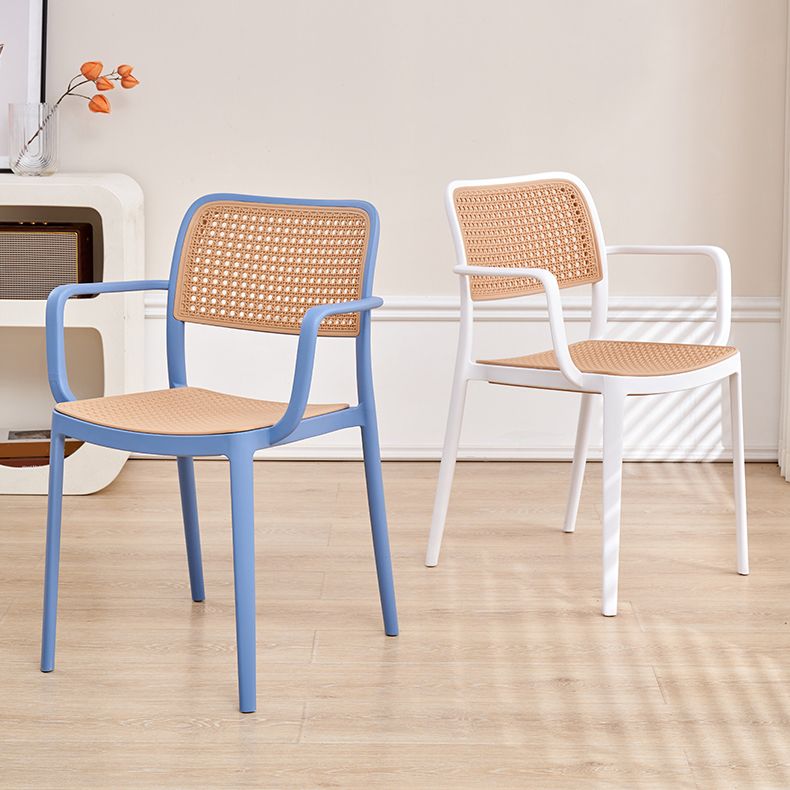 Modern & Contemporary Open Back Stackable Dining Chairs(Set of 4/8) Clearhalo 'Dining Chairs' 'Dining Tables & Seating' 'dining_chair' 'furn' 'furn_dining_chair' 'Furniture' 'Kitchen & Dining Furniture' 1200x1200_bf4cb7b0-c118-484a-93ed-cfba91cb4407