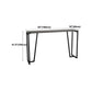 Rectangle Top Counter Table Industrial 42-inch Height Table for Dining Room Clearhalo 'Bar Furniture' 'Bar Tables' 'bar_tables' 'furn' 'furn_bar_tables' 'Furniture' 'furniture_bar_tables' 'Kitchen & Dining Furniture' 'kitchen&dining_furn' 'kitchen' 1200x1200_bf4d1dd5-67ac-4102-8629-3845aea94f4b