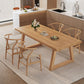 Simplicity Style Dinette Table Rectangle Solid Wood Dinner Table in Brown Clearhalo 'Dining Tables & Seating' 'Dining Tables' 'dining_table' 'furn' 'furn_dining_table' 'Furniture' 'Kitchen & Dining Furniture' 1200x1200_bf5092d1-e90f-43a8-a0cd-ca5e10d457d6