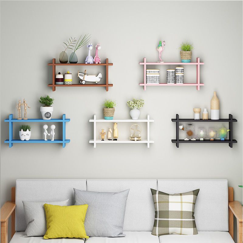 11.8 "H Moderne Floating Bookshelf vervaardigd houten boekenkast
