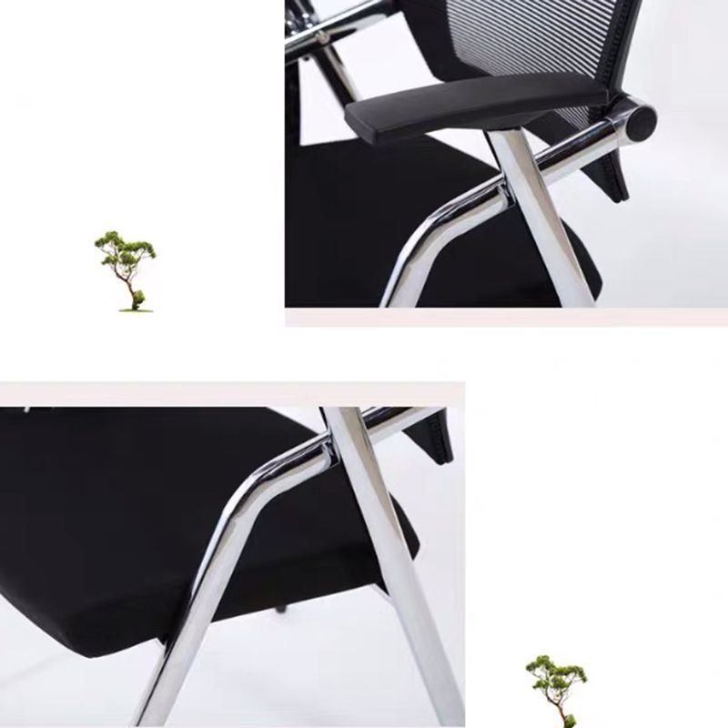 Chaise de conférence contemporaine Black Mesh Seat and Back Task Chair