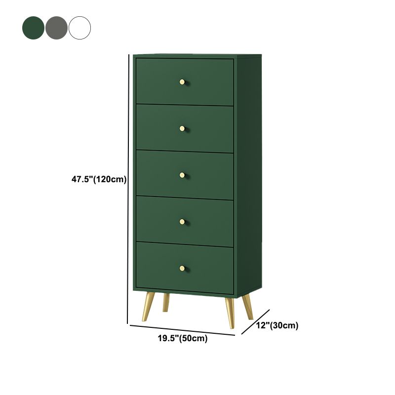 Modern Accent Chest with Storage Drawers and 4 Golden Legs Chest Clearhalo 'Cabinets & Chests' 'cabinets_chests' 'furn' 'furn_cabinets_chests' 'Furniture' 'Living Room Furniture' 1200x1200_bf574112-2a54-4008-8832-c8d108c23903
