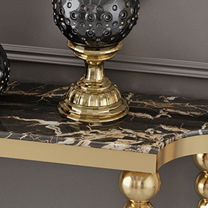 Tabella della console contemporanea di forma libera da divano di divano console in pietra