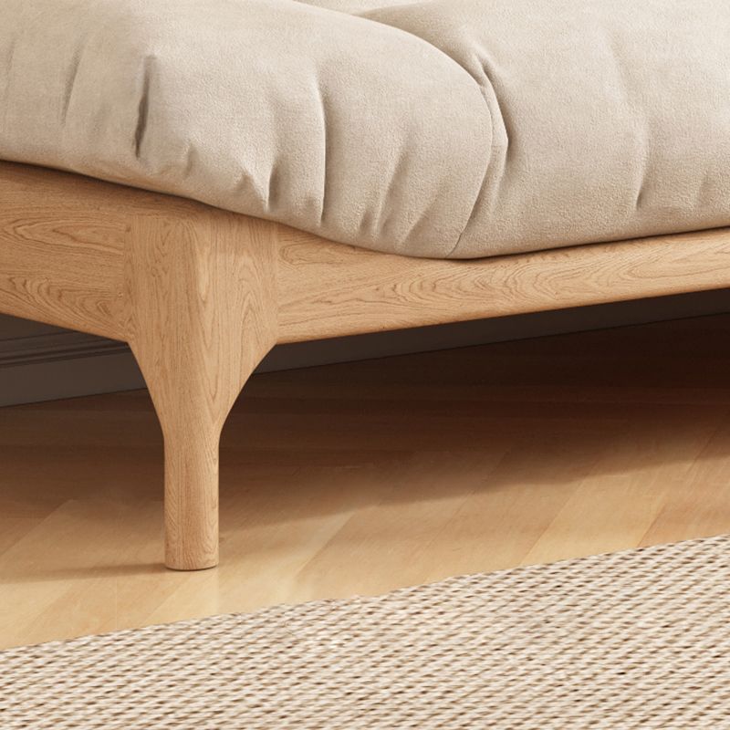 Divano standard a bracciale senza armamento trapuntato contemporaneo con copertina