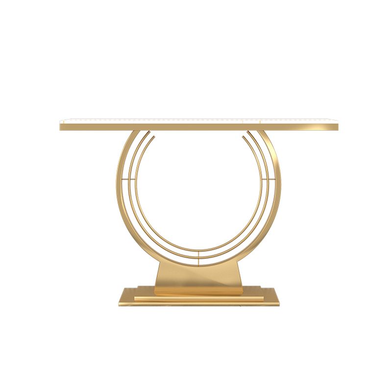 Tavolo da console bianco pietra 12 pollici di divano console contemporanea