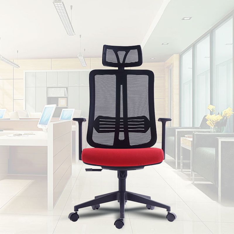 Contemporary Chair Adjustable Arms Adjustable Seat Height Swive Office Chair Clearhalo 'furn' 'furn_office_chair' 'Furniture' 'Office Chairs' 'Office Furniture' 'office_chair' 1200x1200_bf5b6ef5-15a1-4801-ba00-695983fd3d19
