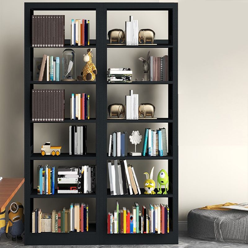 Rectangle Etagere Bookcase Modern Metal Open Bookcase with Shelves Clearhalo 'Bookcases' 'furn' 'furn_bookcases' 'Furniture' 'Office Furniture' 1200x1200_bf5cef19-22dc-41a5-b293-338df7ca8120