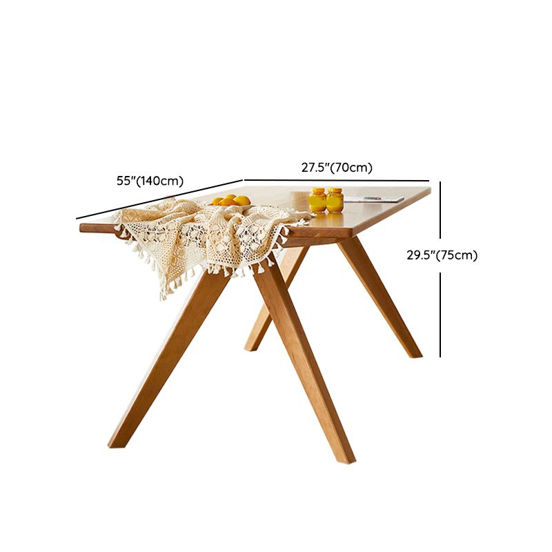 Tavolo da pranzo in legno moderno rettangolo 1/5/7 pezzi set da pranzo per sala da pranzo