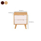 Modern Bedside Cabinet Solid Wood Bed Nightstand for Bedroom Clearhalo 'Bedroom Furniture' 'furn' 'furn_night_stand' 'Furniture' 'night_stand' 'Nightstands' 1200x1200_bf5f6b73-9643-477a-b350-7116e21a0be2