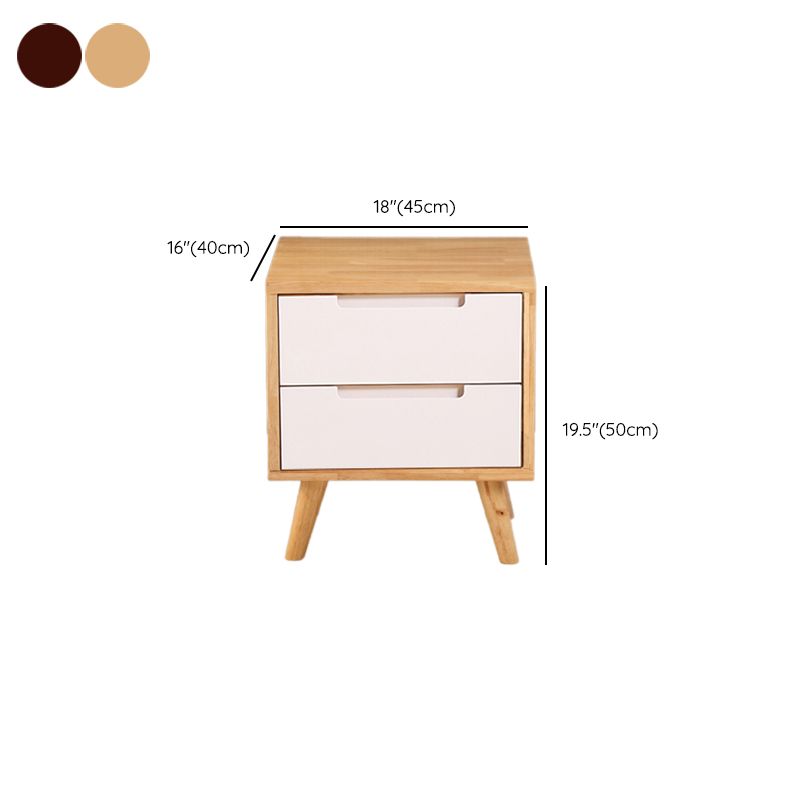 Modern Bedside Cabinet Solid Wood Bed Nightstand for Bedroom Clearhalo 'Bedroom Furniture' 'furn' 'furn_night_stand' 'Furniture' 'night_stand' 'Nightstands' 1200x1200_bf5f6b73-9643-477a-b350-7116e21a0be2