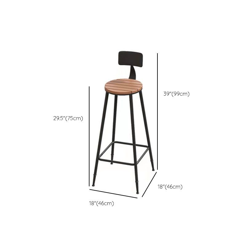 Juego de pub industrial con mesa fija Juego de mesa de bar rectangular de 1/5 piezas