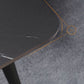 Metal Industrial Rectangle Dining Table Sintered Stone Table for Dining Room Clearhalo ' dining_table' 'Dining Tables & Seating' 'Dining Tables' 'furn' 'furn_dining_table' 'Furniture' 'furniture_dining_table' 'Kitchen & Dining Furniture' 'kitchen&dining_furn' 'kitchen' 'kitchen_dining_table' 1200x1200_bf620423-1de2-4817-8c1e-20f25b4b2d1e