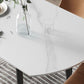 Sintered Stone Top Modern White Table for Restaurant Round Dining Table with Pedestal Base Clearhalo 'Dining Tables & Seating' 'Dining Tables' 'dining_table' 'furn' 'furn_dining_table' 'Furniture' 'furniture_dining_table' 'Kitchen & Dining Furniture' 'kitchen' 'kitchen_dining_table' 1200x1200_bf62e2ee-3b2a-4f38-a4bd-3fd05b4aac46