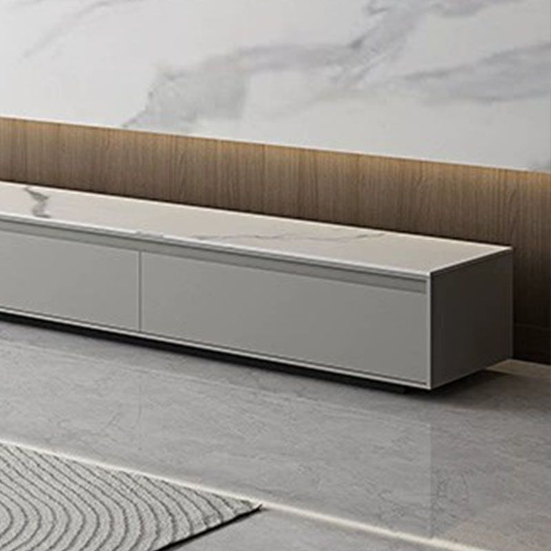 Stone Top Media Stand with Drawers Modern TV Media Console for Home Clearhalo 'furn' 'furn_tv_stands_entertainment_centers' 'Furniture' 'Living Room Furniture' 'TV Stands & Entertainment Centers' 'TV Stands & Media Storage Furniture' 'tv_stands_entertainment_centers' 1200x1200_bf6530e1-7283-413f-aebd-80430845d900