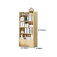 Wooden Shelf Bookcase Contemporary Book Shelf for Studying Room