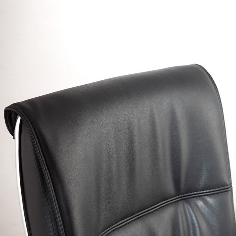 Contemporary Ergonomic Office Chair Mid-Back No Wheels Guest Chair Clearhalo 'furn' 'furn_office_chair' 'Furniture' 'Office Chairs' 'Office Furniture' 'office_chair' 1200x1200_bf6a0f1b-f825-4fa9-8ab2-0637ce210644
