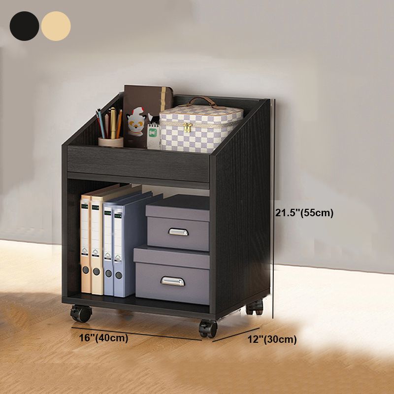 Wooden Bookcase Contemporary Style Book Shelf for Home Office Clearhalo 'Bookcases' 'furn' 'furn_bookcases' 'Furniture' 'furniture_bookcases' 'Office Furniture' 1200x1200_bf6c9ffb-6cfd-485a-8438-fc04ba35592a