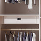 Contemporary Bedroom Storage Cabinet Wooden Shelves Wardrobe Clearhalo 'Armoires & Wardrobes' 'armoires_wardrobes' 'Bedroom Furniture' 'furn' 'furn_armoires_wardrobes' 'Furniture' 1200x1200_bf714c0e-2e6f-4137-a88a-d2e57d95ac6f