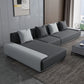 Dark Grey Modular Sectional with Square and Pillow Back Cushion Clearhalo 'furn' 'furn_sectionals' 'Furniture' 'furniture_sectionals' 'kitchen' 'kitchen_sectionals' 'Living Room Furniture' 'Sectionals' 1200x1200_bf71f09a-4c73-4f71-afc5-935b9de01e93