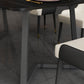 Mesa de comedor rectangular de piedra moderna 1/2/5/7 piezas de comedor juego para comedor