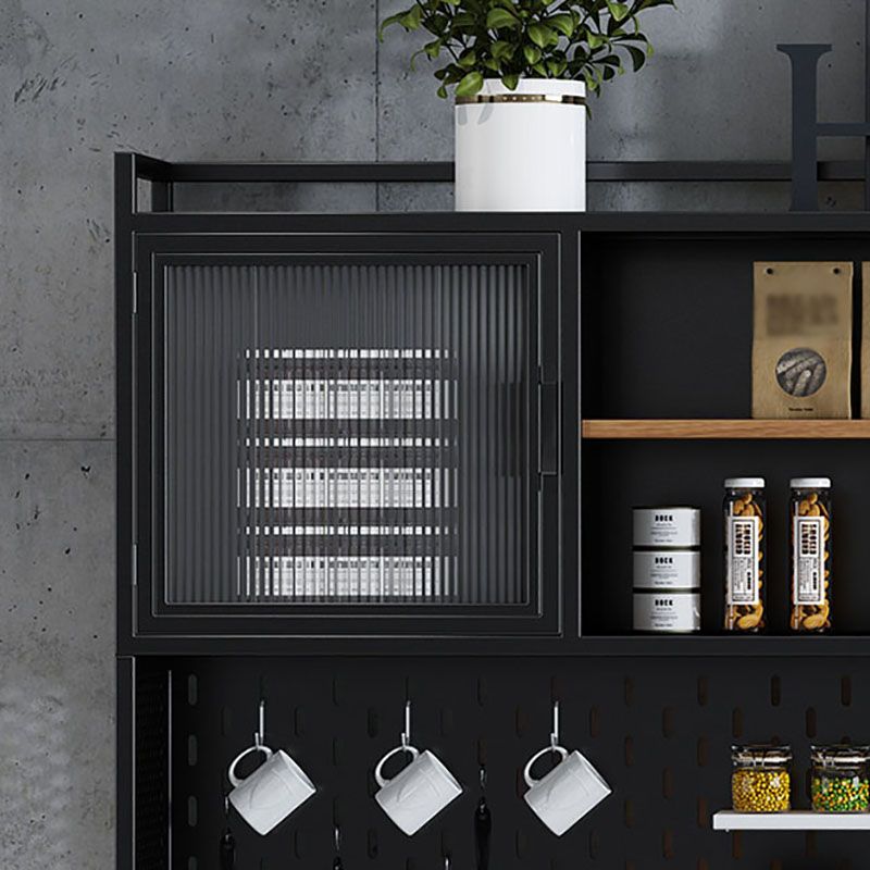 Aparador de estilo moderno con cajones de madera y almacenamiento para comedor de cocina