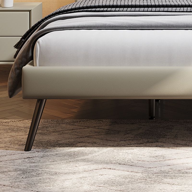 Pine Wood and Beech Slat Bed Foam Panel Modern Standard Bed Upholstered Headboard Clearhalo 'Bedroom Furniture' 'Beds' 'furn' 'furn_beds' 'Furniture' 1200x1200_bf746840-7fd3-4f17-9971-4adf7febe6ba