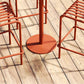 Industrial Low Back Counter Stool Metal Counter Stools for Home Use