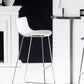Scandinavian Armless Bar Stool Plastic and Steel Bar Stool for Living Room Clearhalo 'Bar Furniture' 'Bar Stools' 'bar_stools' 'furn' 'furn_bar_stools' 'Furniture' 'Kitchen & Dining Furniture' 1200x1200_bf80d6c4-9ac7-4956-80af-56852af99ddf