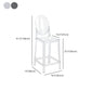Scandinavian Design Plastic Counter Barstools Full Back Stools for Home Clearhalo 'Bar Furniture' 'Bar Stools' 'bar_stools' 'furn' 'furn_bar_stools' 'Furniture' 'furniture_bar_stools' 'Kitchen & Dining Furniture' 1200x1200_bf813158-3efa-463d-88af-7497ff7a7965