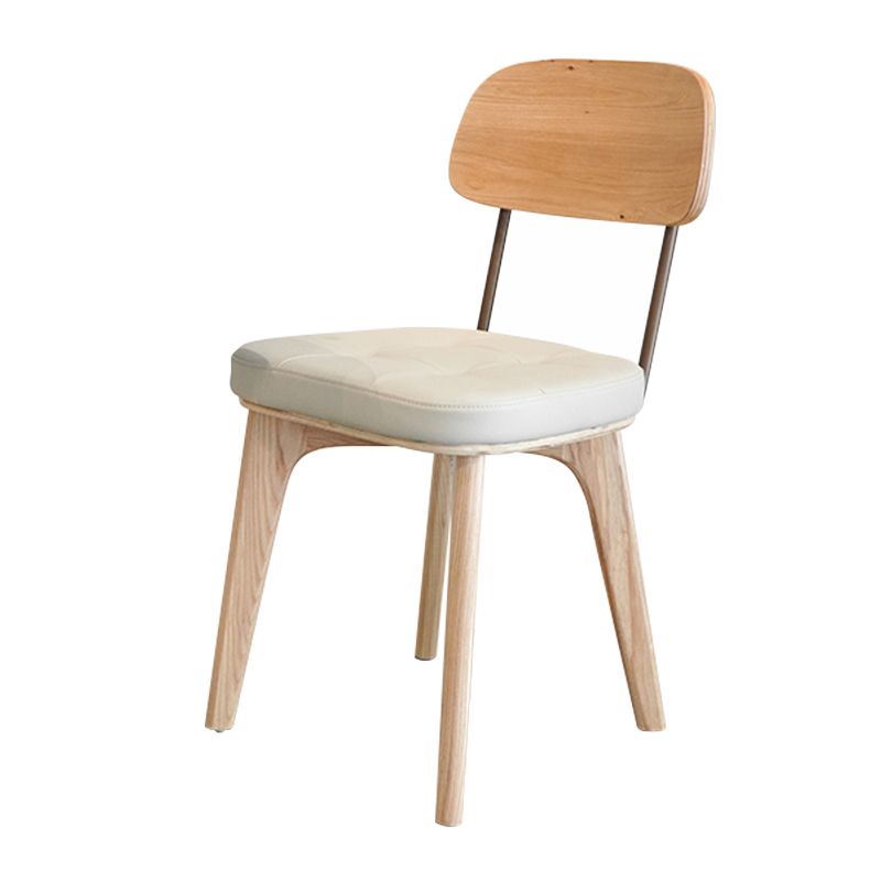 Traditional Wood Dining Chair Coffee Shop Armless Open Back Dining Side Chair (Set of 2) Clearhalo ' kitchen&dining_furn' 'Dining Chairs' 'Dining Tables & Seating' 'dining_chair' 'furn' 'furn_dining_chair' 'Furniture' 'furniture_dining_chair' 'Kitchen & Dining Furniture' 'kitchen' 1200x1200_bf837e75-fcb4-423f-b1cf-7f0790364b7b