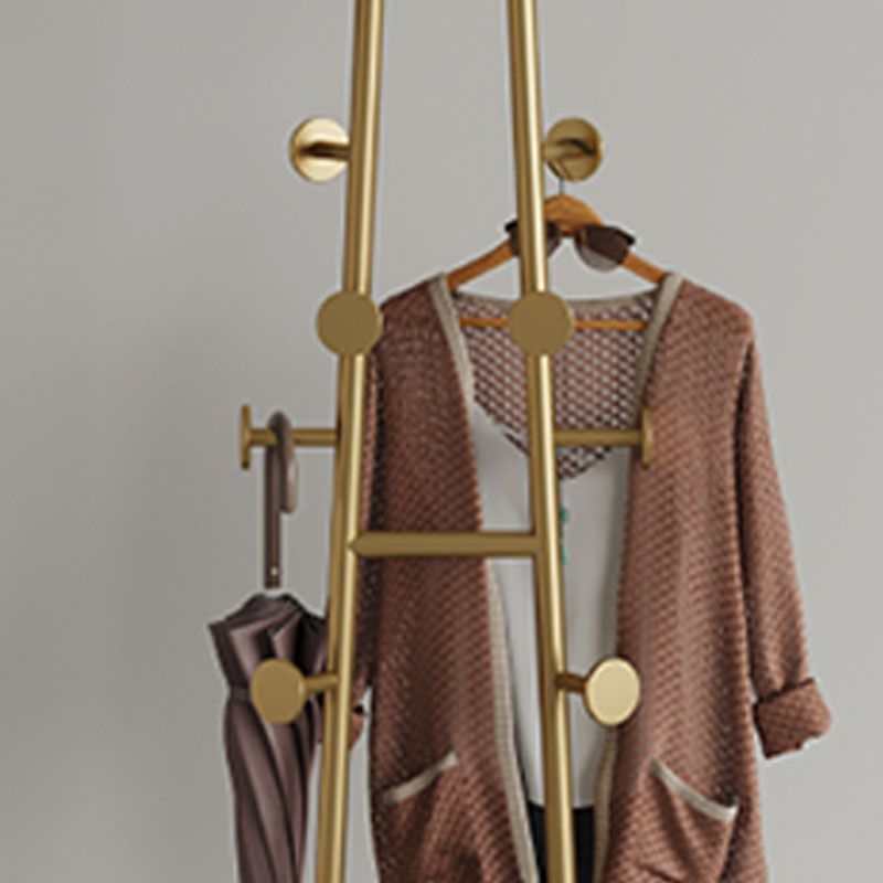 Zeitgenössischer Hall -Stand Keine belastenden Metallhaken enthalten freistehende Rackmetall