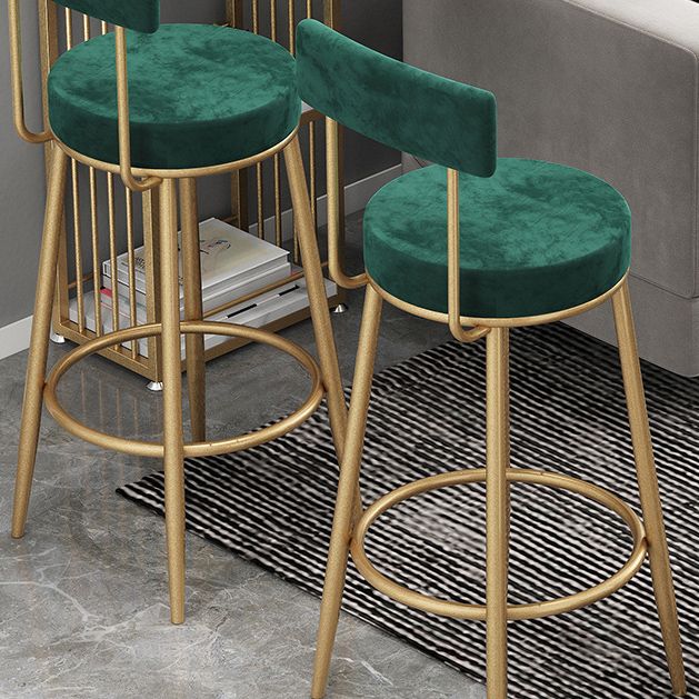 1/3 pièces Glam Glam Bar Table Set White Stone Top Bistro Set avec étagère