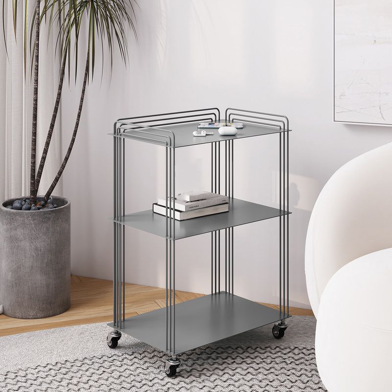 Scandinavian Geometric Bookcase Metal Shelves Included Bookshelf,26" H x 11.8" W Clearhalo 'Bookcases' 'furn' 'furn_bookcases' 'Furniture' 'furniture_bookcases' 'Office Furniture' 1200x1200_bf85e649-3457-4125-a676-77b23f371c2a