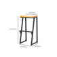 Contemporary Wood Counter Stools Metal Bar Stool for Home Use Clearhalo 'Bar Furniture' 'Bar Stools' 'bar_stools' 'furn' 'furn_bar_stools' 'Furniture' 'Kitchen & Dining Furniture' 1200x1200_bf8b883b-292f-4033-812a-9b089ceef02c