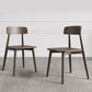 Oak Solid Wood Dining Side Chair Traditional Open Back Dining Side Chair