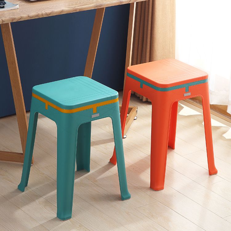 Sedia da pranzo senza schienale glam-outdoor.