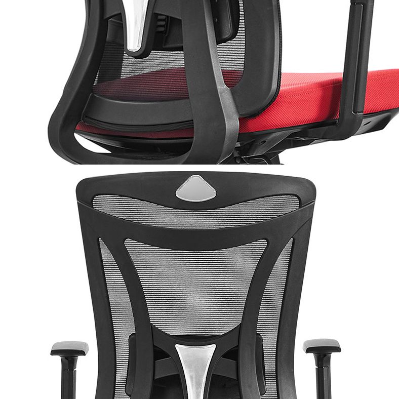 Modern Mesh Computer Chair High Back Chair with Adjustable Lumbar Support Clearhalo 'furn' 'furn_office_chair' 'Furniture' 'Office Chairs' 'Office Furniture' 'office_chair' 1200x1200_bf95620e-e3f5-4b1f-bc2e-2defa8279efa