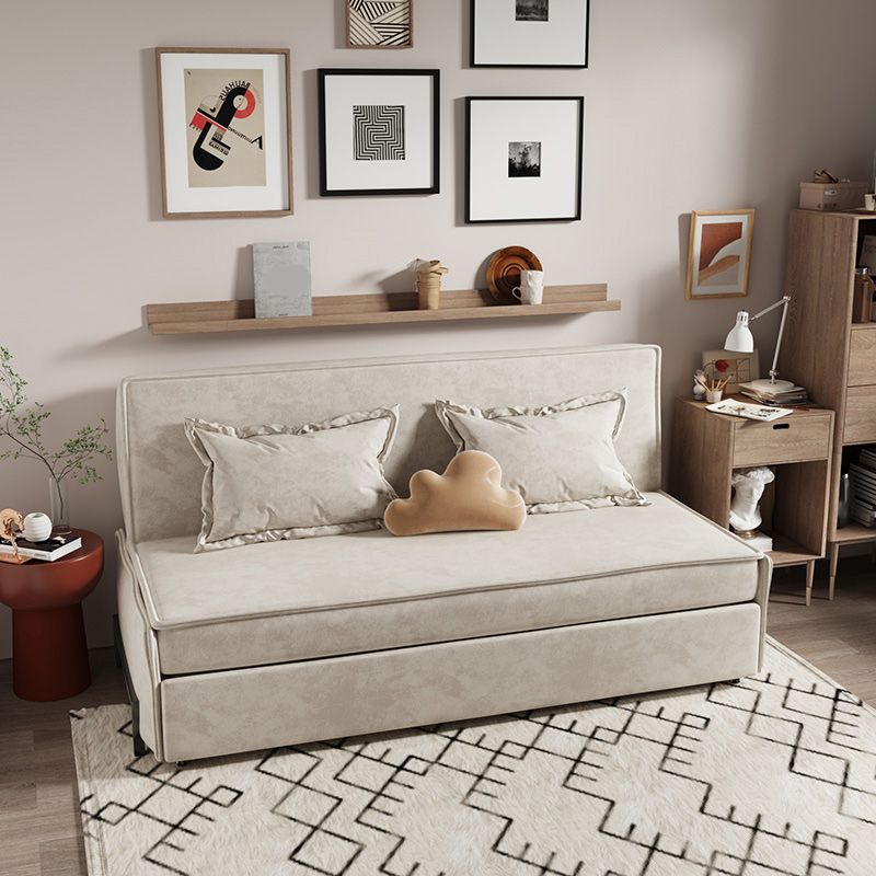 Pillow Included Sofa Futon Armless Cushion Back Sleeper Sofa Clearhalo 'furn' 'furn_futons' 'Furniture' 'Futons & Daybeds' 'Futons' 'Living Room Furniture' 1200x1200_bf956c46-4f66-40f3-97fe-490f0e772581