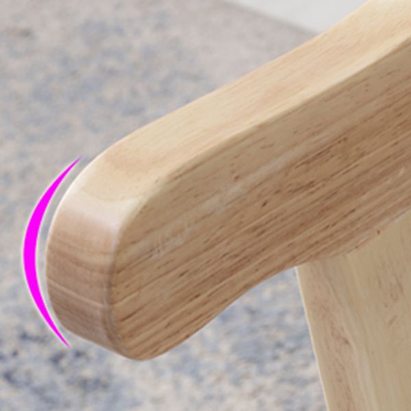 Modern Style Wooden Dining Chair Open Back Single Dining Arm Chair for Kitchen Clearhalo ' kitchen&dining_furn' 'Dining Chairs' 'Dining Tables & Seating' 'dining_chair' 'furn' 'furn_dining_chair' 'Furniture' 'furniture_dining_chair' 'Kitchen & Dining Furniture' 'kitchen' 1200x1200_bf982e56-215c-4808-89cf-ab7a15c7d7b8