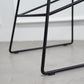 Industrial Indoor Armless Footrest Bar Stool with Metal Legs