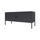 Modern Style Metal TV Stand Enclosed Storage TV Console,46.46"L x 15.74"W x 23.62"H Clearhalo 'furn' 'furn_tv_stands_entertainment_centers' 'Furniture' 'Living Room Furniture' 'TV Stands & Entertainment Centers' 'TV Stands & Media Storage Furniture' 'tv_stands_entertainment_centers' 1200x1200_bf9ae02b-2d43-4f1d-bd8e-6294c73f83c9