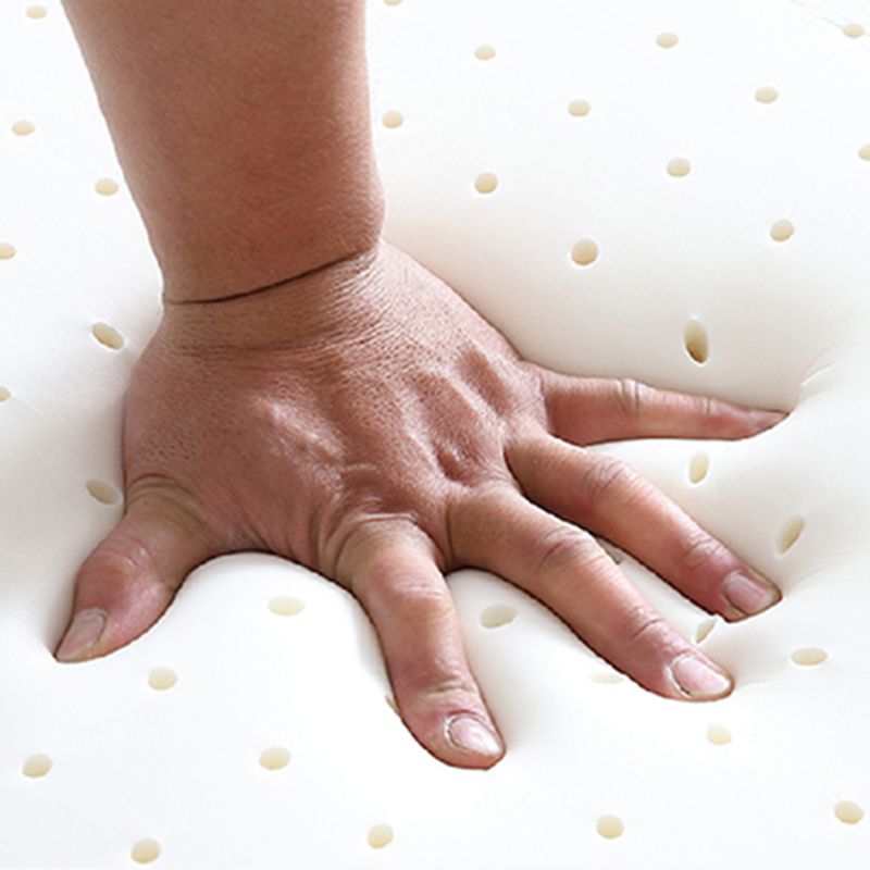 Armless Contemporary Cotton Blend Bed Sofa Couch with Pillows