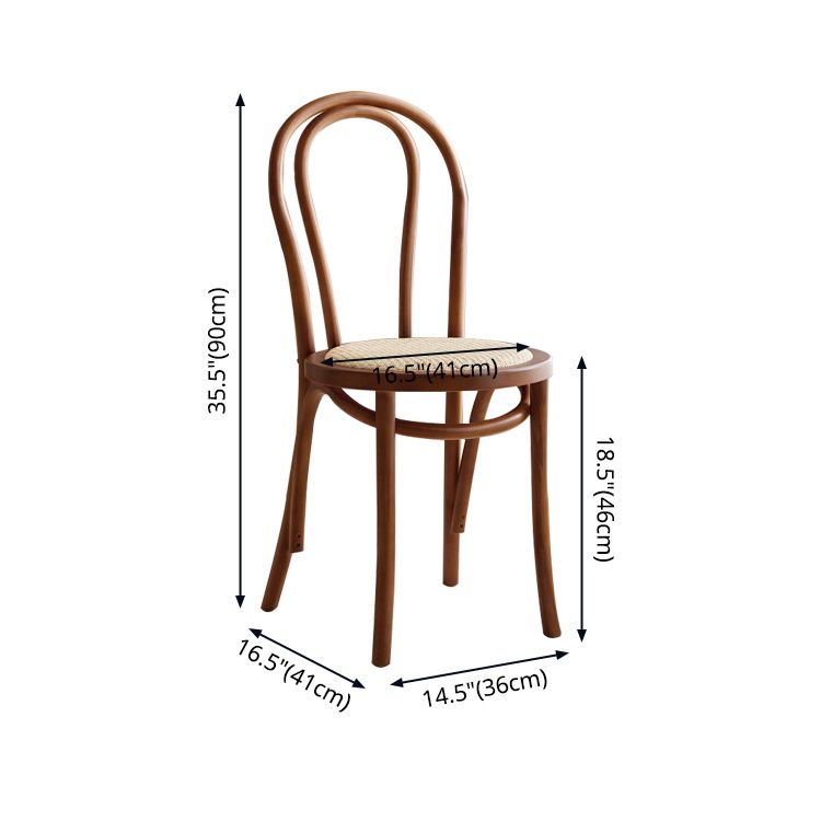 Modern Windsor Back Solid Wood Dining Side Chair Kitchen Dining Side Chair Clearhalo ' kitchen&dining_furn' 'Dining Chairs' 'Dining Tables & Seating' 'dining_chair' 'furn' 'furn_dining_chair' 'Furniture' 'furniture_dining_chair' 'Kitchen & Dining Furniture' 'kitchen' 1200x1200_bfa3cc0b-6064-4bf2-a7fe-df1933d438b7