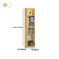 Modern Style Wooden Bookshelf Standard Closed Back Shelf Bookcase Clearhalo 'Bookcases' 'furn' 'furn_bookcases' 'Furniture' 'furniture_bookcases' 'kitchen' 'kitchen_bookcases' 'Living Room Furniture' 'Office Furniture' 1200x1200_bfa57e5e-d0dc-46bc-b37c-e434f8ef4827