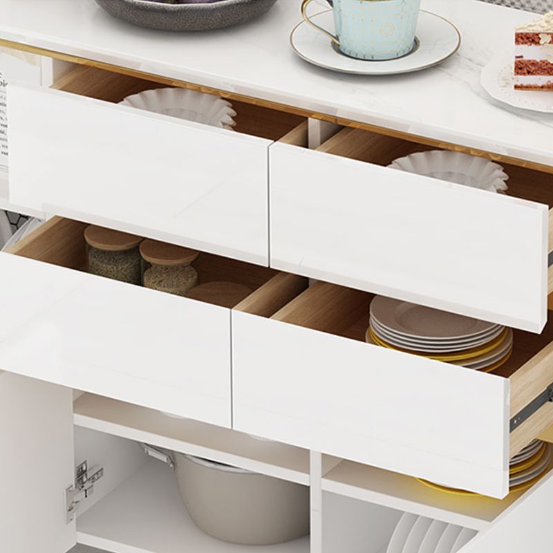 Table du buffet de style contemporain Table du buffboard avec armoire