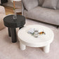 Contemporary Simple 3 Legs Coffee Table Round Wood Cocktail Table Set Clearhalo 'Coffee & Accent Tables' 'Coffee Tables' 'coffee_tables' 'furn' 'furn_coffee_tables' 'Furniture' 'Living Room Furniture' 1200x1200_bfa90b70-ebcb-4cc2-9c63-153f93504da4